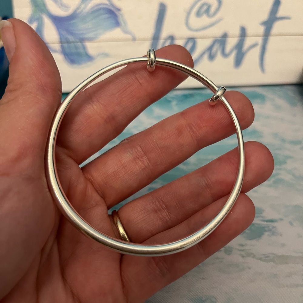 Sterling silver Bangle - Picture 2 of 2